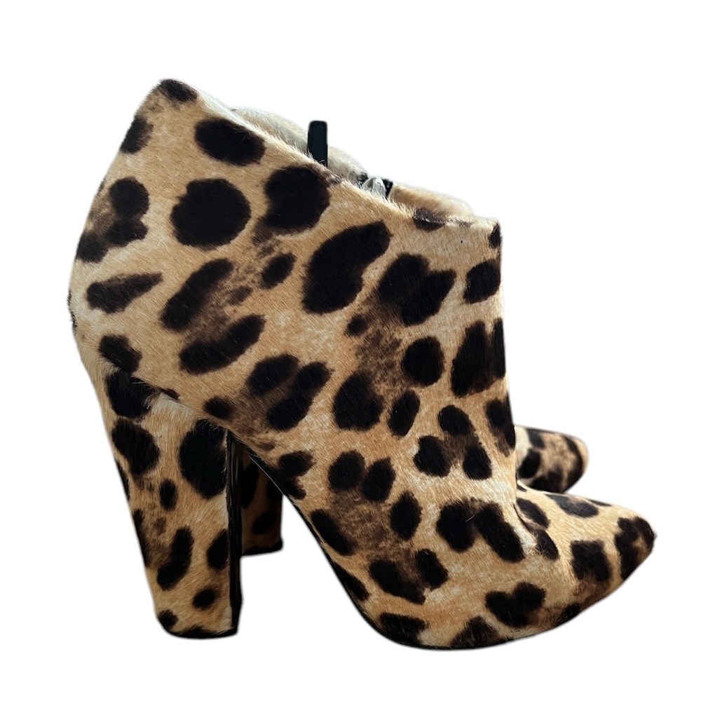 Giuseppe Zanotti Leopard Print Ankle Boots